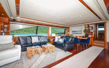 Indulge by Ferretti – Private Motor Yacht Charter in St Thomas