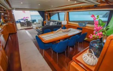 Indulge by Ferretti – Private Motor Yacht Charter in St Thomas