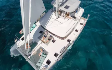 Liquid Zen by Lagoon – Private Sailing Catamaran Charter in St Thomas
