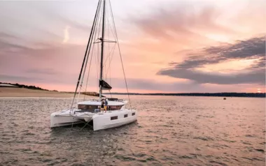 Moondance III by Lagoon – Private Power Catamaran Charter in Greece
