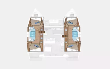 Moondance III by Lagoon – Private Power Catamaran Charter in Greece