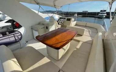Indigo I by Azimut – Private Motor Yacht Charter in Mauritius
