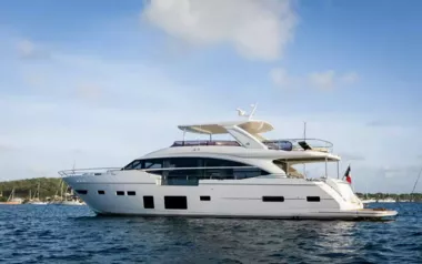 Sorana by Princess – Private Motor Yacht Charter in Guadeloupe