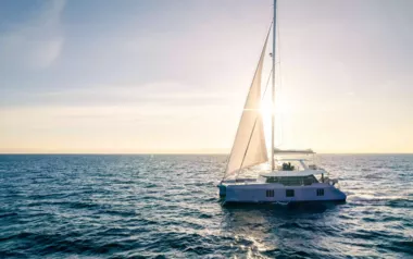 Agata Blu by Sunreef Yachts – Private Luxury Catamaran Charter in Greece