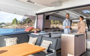 New Aura by Fountaine Pajot – Private Sailing Catamaran Charter in Rijeka