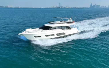 Swiss by Ferretti – Private Motor Yacht Charter in Abu Dhabi