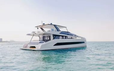 Infy by Walker – Private Power Catamaran Charter in the United Arab Emirates