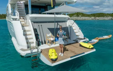 Pier Pressure by Azimut – Private Motor Yacht Charter in Exuma