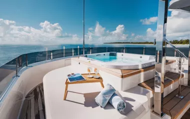 Eros by Ferretti – Private Superyacht Charter in the Turks and Caicos