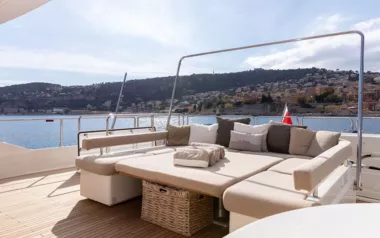 La Pausa by Ferretti – Private Motor Yacht Charter in Cannes