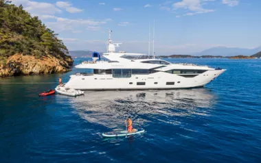 Freedom by Sunseeker – Private Superyacht Charter in Rhodes