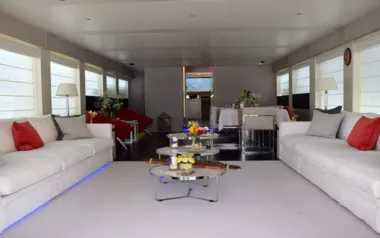 Aurora by Tecnomar – Private Motor Yacht Charter in Athens