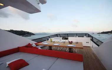 Aurora by Tecnomar – Private Motor Yacht Charter in Athens