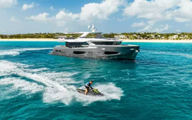 Exit Strategy by Numarine – Private Motor Yacht Charter in Guadeloupe