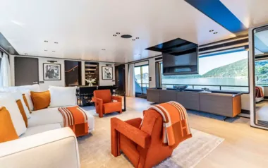 At One by Ferretti – Private Superyacht Charter in Greece