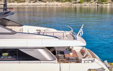 Akasti by Sanlorenzo – Private Motor Yacht Charter in Greece