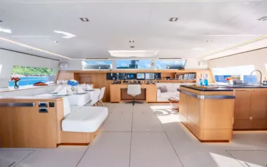 NDS Evolution by JFA Yachts – Private Luxury Catamaran Charter in St Kitts and Nevis