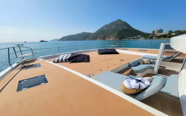 Blue Iris by Lagoon – Private Power Catamaran Charter in Aberdeen
