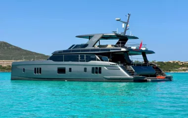 Double Happiness by Sunreef Yachts – Private Power Catamaran Charter in Bequia