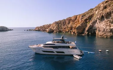 Anassa by Ferretti – Private Motor Yacht Charter in Lefkada