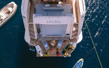 Anassa by Ferretti – Private Motor Yacht Charter in Lefkada