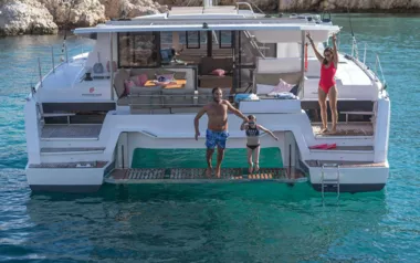 Rise by Fountaine Pajot – Private Sailing Catamaran Charter in Aruba