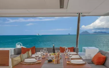 Okinawa by Fountaine Pajot – Private Sailing Catamaran Charter in Bequia