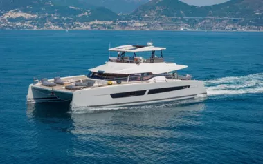 Core by Sunreef Yachts – Private Power Catamaran Charter in Gaeta