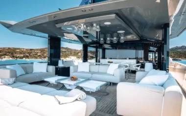 Pangea II by Arcadia – Private Motor Yacht Charter in Sardinia