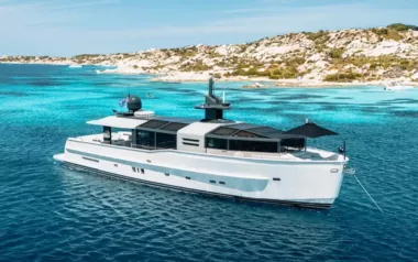 Pangea II by Arcadia – Private Motor Yacht Charter in Sardinia