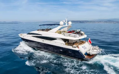 Blue Eyes I by Princess – Private Motor Yacht Charter in Sardinia