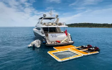 Blue Eyes I by Princess – Private Motor Yacht Charter in Sardinia