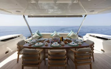Allegria II by Ferretti – Private Superyacht Charter in Italy