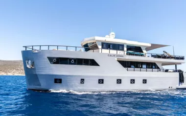 Calm Down by Custom Made – Private Motor Yacht Charter in Turkey