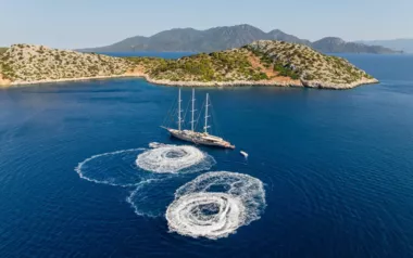The Langley by Aegean Yacht – Private Motor Sailer Charter in Malta