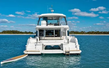 Mary's Grace by Aquila – Private Power Catamaran Charter in Mykonos