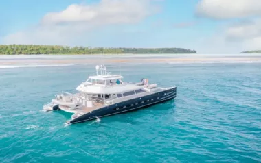 Quo Vadis by Two Oceans – Private Power Catamaran Charter in the Seychelles