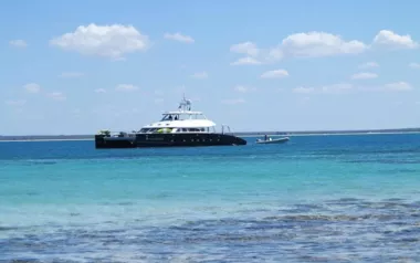 Quo Vadis by Two Oceans – Private Power Catamaran Charter in the Seychelles