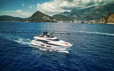 Madra II by Ferretti – Private Motor Yacht Charter in Kotor