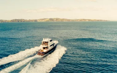 Wasting Light by Maritimo – Private Motor Yacht Charter in New Zealand