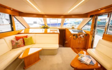 Wasting Light by Maritimo – Private Motor Yacht Charter in New Zealand
