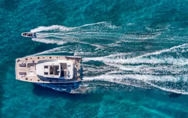 ChristAl MiO by Fountaine Pajot – Private Power Catamaran Charter in Greece