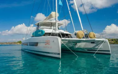 Namaste Samana by Fountaine Pajot – Private Sailing Catamaran Charter in Greece