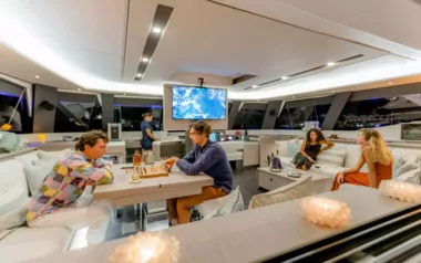 Namaste Samana by Fountaine Pajot – Private Sailing Catamaran Charter in Greece