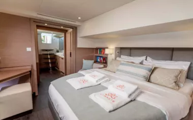 Namaste Samana by Fountaine Pajot – Private Sailing Catamaran Charter in Greece