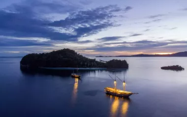 Senja by Yann Martinie – Private Motor Sailer Charter in Komodo