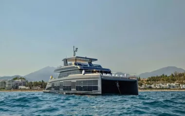 Tesni by Sunreef Yachts – Private Power Catamaran Charter in Bequia