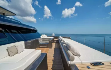 Tesni by Sunreef Yachts – Private Power Catamaran Charter in Bequia