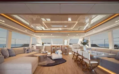 Tesni by Sunreef Yachts – Private Power Catamaran Charter in Bequia