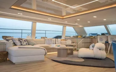 Tesni by Sunreef Yachts – Private Power Catamaran Charter in Bequia